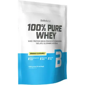 Протеин для спортсменов BiotechUSA (Байотек) 100% Pure Whey Banana 1000 г Протеин для спортсменов BiotechUSA (Байотек) 100% Pure Whey Banana 1000 г