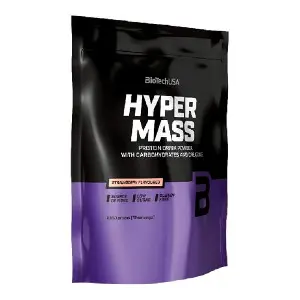 Гейнер для спортсменов BiotechUSA (Байотек) Hyper Mass Strawberry 1000 г Гейнер для спортсменов BiotechUSA (Байотек) Hyper Mass Strawberry 1000 г