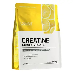 Креатин моногидрат OSTROVIT (Островіт) Creatine Monohydrate порошок зі смаком лимону 500 г Креатин моногидрат OSTROVIT (Островіт) Creatine Monohydrate порошок зі смаком лимону 500 г