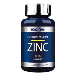 Вітаміни та мінерали SCITEC (Скітес) Nutrition Zinc Цинк 25 мг в таблетках 100 шт Вітаміни та мінерали SCITEC (Скітес) Nutrition Zinc Цинк 25 мг в таблетках 100 шт