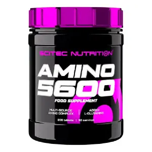 Вітаміни та мінерали SCITEC (Скітес) Amino 5600 амінокислоти в таблетках 200 шт Вітаміни та мінерали SCITEC (Скітес) Amino 5600 амінокислоти в таблетках 200 шт