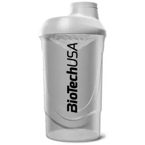 Шейкер пляшка пластикова BIOTECHUSA (Байотек) Wawe Opal White для приготування та зберігання коктейлів 600 мл Шейкер пляшка пластикова BIOTECHUSA (Байотек) Wawe Opal White для приготування та зберігання коктейлів 600 мл