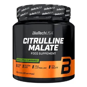 Передтренік для спортсменів BiotechUSA (Байотек) Citrulline Malate Powder Green Apple порошок 300 г Передтренік для спортсменів BiotechUSA (Байотек) Citrulline Malate Powder Green Apple порошок 300 г