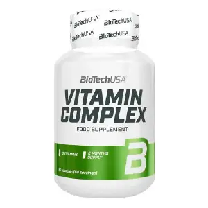 Вітаміни та мінерали BiotechUSA (Байотек) B-Complex в таблетках упаковка 60 шт Вітаміни та мінерали BiotechUSA (Байотек) B-Complex в таблетках упаковка 60 шт