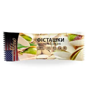 Фісташка смажена солона MISSO (Міссо) 40 г Фісташка смажена солона MISSO (Міссо) 40 г