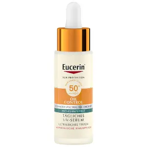 Сироватка для обличчя EUCERIN (Юцерин) Oil Control сонцезахисна ультралегка з матуючим ефектом з SPF 50+ 30 мл Сироватка для обличчя EUCERIN (Юцерин) Oil Control сонцезахисна ультралегка з матуючим ефектом з SPF 50+ 30 мл