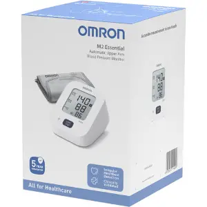 Вимірювач (тонометр) артеріального тиску OMRON (Омрон) HEM-7188-E модель M2 Essential (Ессеншл) автоматичний + адаптер змінного струму HHP-CM01 Вимірювач (тонометр) артеріального тиску OMRON (Омрон) HEM-7188-E модель M2 Essential (Ессеншл) автоматичний + адаптер змінного струму HHP-CM01