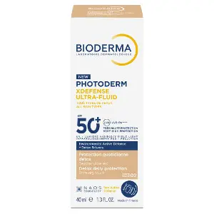 Ультрафлюїд для обличчя BIODERMA (Біодерма) Фотодерм XDefense (Дефенс) сонцезахисний тон 02 для всіх типів шкіри SPF 50+ 40 мл Ультрафлюїд для обличчя BIODERMA (Біодерма) Фотодерм XDefense (Дефенс) сонцезахисний тон 02 для всіх типів шкіри SPF 50+ 40 мл