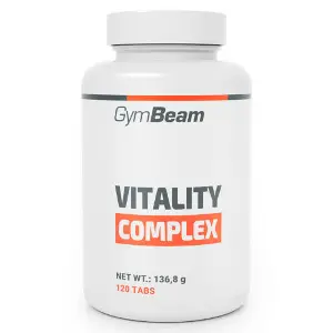 Vitality Complex GYMBEAM (Джимбім) Віталі Комлекс дієтична добавка таблетки банка 120 шт Vitality Complex GYMBEAM (Джимбім) Віталі Комлекс дієтична добавка таблетки банка 120 шт