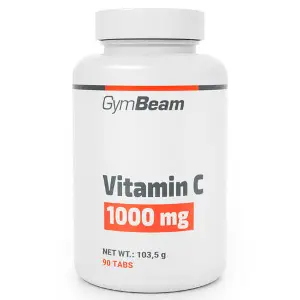 Витамин С GYMBEAM (Джимбим) диетическая добавка таблетки по 1000 мг банка 90 шт Витамин С GYMBEAM (Джимбим) диетическая добавка таблетки по 1000 мг банка 90 шт