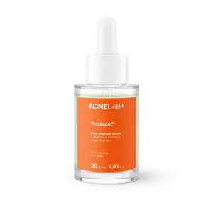 Сироватка для обличчя ACNELAB+ (Акнелаб+) Postspot Post Breakout Serum для корекції слідів після акне 30 мл Сироватка для обличчя ACNELAB+ (Акнелаб+) Postspot Post Breakout Serum для корекції слідів після акне 30 мл