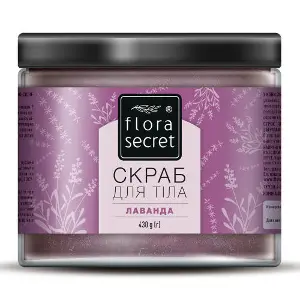 Скраб для тела FLORA SECRET (Флора Сикрет) Лаванда 430 г Скраб для тела FLORA SECRET (Флора Сикрет) Лаванда 430 г