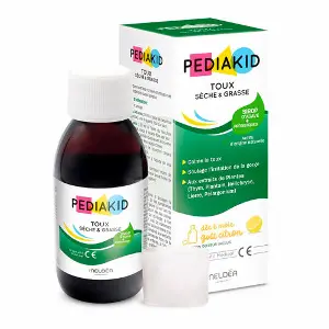 Pediakid (Педіакід) Toux Seche Et Grasse (Комфорт дихальних шляхів) дієтична добавка сироп флакон 125 мл Pediakid (Педіакід) Toux Seche Et Grasse (Комфорт дихальних шляхів) дієтична добавка сироп флакон 125 мл