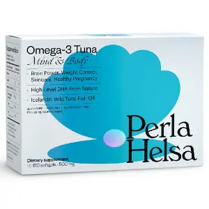 Омега-3 с тунца PERLA HELSA (Перла Хелса) с DHA-формулой капсулы банка 120 шт Омега-3 с тунца PERLA HELSA (Перла Хелса) с DHA-формулой капсулы банка 120 шт