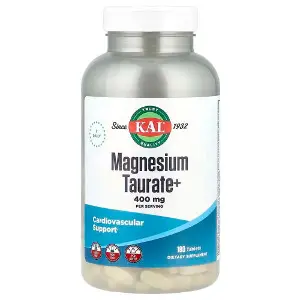 Магнія таурат KAL (Кал) Magnesium Taurate+ таблетки дієтична добавка флакон 180 шт Магнія таурат KAL (Кал) Magnesium Taurate+ таблетки дієтична добавка флакон 180 шт