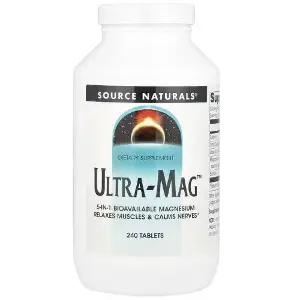 Ультра-Маг SOURCE NATURALS (Сорс Нейчералс) Ultra-Mag таблетки флакон 240 шт Ультра-Маг SOURCE NATURALS (Сорс Нейчералс) Ultra-Mag таблетки флакон 240 шт