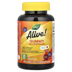 Мультивитамины для детей NATURE’S WAY (Натурес Вэй) Kids Multivitamin конфеты жевательные вишня, апельсин и виноград флакон 60 шт Мультивитамины для детей NATURE’S WAY (Натурес Вэй) Kids Multivitamin конфеты жевательные вишня, апельсин и виноград флакон 60 шт