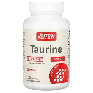 Таурин JARROW FORMULA (Джарроу формула) Taurine 1000 мг капсулы 100 шт Таурин JARROW FORMULA (Джарроу формула) Taurine 1000 мг капсулы 100 шт