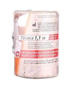 Бинт LAUMA эласт. мед. модель 2 Latex Free 10см*1,1м Бинт LAUMA эласт. мед. модель 2 Latex Free 10см*1,1м