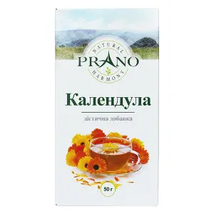 Фіточай Prano Календули квіти 50 г (Україна) Фіточай Prano Календули квіти 50 г (Україна)