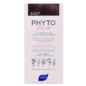 Крем-фарба Phyto Фітоколор крем-фарба №3 темний шатен 100мл Крем-фарба Phyto Фітоколор крем-фарба №3 темний шатен 100мл