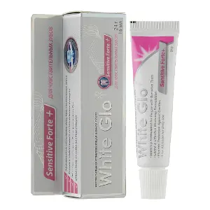 Зубная паста White Glo відбілююча для чутливих зубів 24г Зубная паста White Glo відбілююча для чутливих зубів 24г