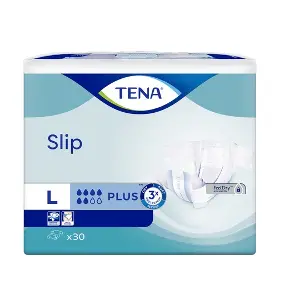 Підгузки TENA для дорослих Slip Plus Large 92-144 см №1 30 шт Підгузки TENA для дорослих Slip Plus Large 92-144 см №1 30 шт