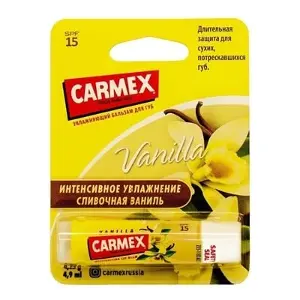 Бальзам Carmex д/губ Ваніль 4,25 г у стіках Бальзам Carmex д/губ Ваніль 4,25 г у стіках