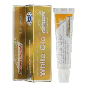 Зубная паста White Glo відбілююча для курців 24г Зубная паста White Glo відбілююча для курців 24г