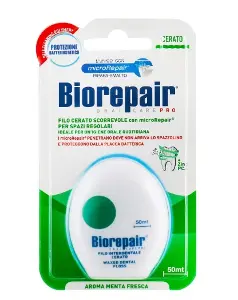 Зубна нитка-флосс BIOREPAIR що розширюється Щоденний догляд 50м Зубна нитка-флосс BIOREPAIR що розширюється Щоденний догляд 50м