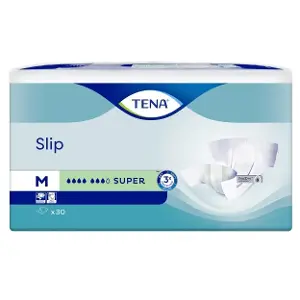 Підгузники TENA для дорослих Slip Super Medium 73-122 см №1 30 шт Підгузники TENA для дорослих Slip Super Medium 73-122 см №1 30 шт