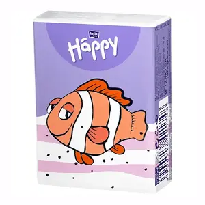 Хусточки Белла Happy трьохшарові гігієнічні носові №1 Хусточки Белла Happy трьохшарові гігієнічні носові №1
