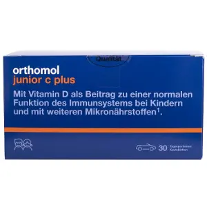 Orthomol Junior жевательные машинки Апельсин-мандарин (для имунитету Вашой дитини) 30 дней Orthomol Junior жевательные машинки Апельсин-мандарин (для имунитету Вашой дитини) 30 дней