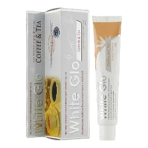 Зубная паста White Glo відбілююча Чай та Кава 100г Зубная паста White Glo відбілююча Чай та Кава 100г