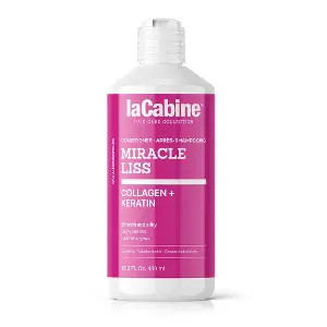Кондиціонер LaCabine Miracle Liss з колагеном та кератином для неслухняного волосся 450 мл Кондиціонер LaCabine Miracle Liss з колагеном та кератином для неслухняного волосся 450 мл