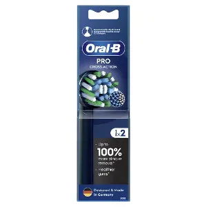 Насадка ORAL-B Cross Action EB50BRX для электр. зубной щётки №2 чёрная Насадка ORAL-B Cross Action EB50BRX для электр. зубной щётки №2 чёрная