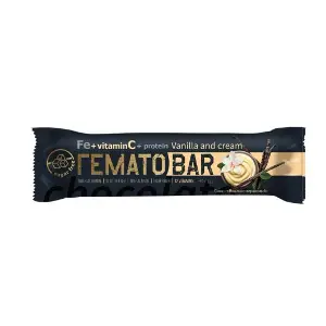 Гематовіт Гематоbar альбумін+вітамін С ванільно-вершковий 40г Гематовіт Гематоbar альбумін+вітамін С ванільно-вершковий 40г
