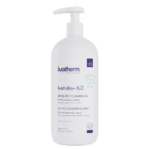 Гель-эмульсия Ivatherm Ivahidra+ A.D. очищ. и успок. д/сухой и атопичной кожи 500мл Гель-эмульсия Ivatherm Ivahidra+ A.D. очищ. и успок. д/сухой и атопичной кожи 500мл