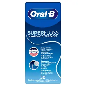 Зубна нитка Oral-B Super Floss 50шт Зубна нитка Oral-B Super Floss 50шт