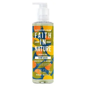 Мыло Faith in Nature натуральне жидкое для рук с грейпфрутом и апельсином 400мл Мыло Faith in Nature натуральне жидкое для рук с грейпфрутом и апельсином 400мл