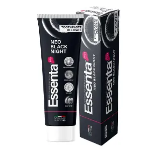 Зубна паста Essenta Pro Neo Black Night 75мл Зубна паста Essenta Pro Neo Black Night 75мл