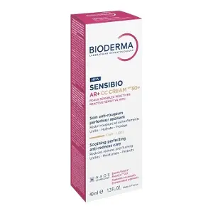 Крем для лица Bioderma AR+СС Сенсибио увлажняющий светлый тон с SPF50+ 40 мл Крем для лица Bioderma AR+СС Сенсибио увлажняющий светлый тон с SPF50+ 40 мл