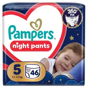 Подгузники-трусики Pampers Pant Night Юниор (12-17кг) Джамбо 46шт №1 Подгузники-трусики Pampers Pant Night Юниор (12-17кг) Джамбо 46шт №1