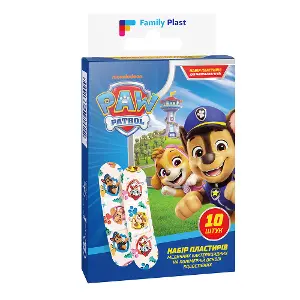 Лейкопластырь FP Family Plast Набор детский бакт. на полимер.осн.водост. 19х55мм №10 Лейкопластырь FP Family Plast Набор детский бакт. на полимер.осн.водост. 19х55мм №10