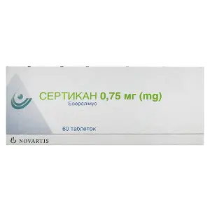 Сертикан табл. 0,75мг №60 Сертикан табл. 0,75мг №60