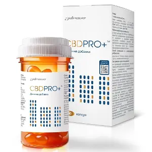 Канабідіол CBD PRO+ 25мг капс. №60 Канабідіол CBD PRO+ 25мг капс. №60