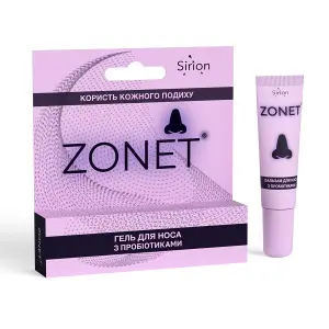 Зонет Zonet гель для носа с пробиотиками 15 мл Зонет Zonet гель для носа с пробиотиками 15 мл