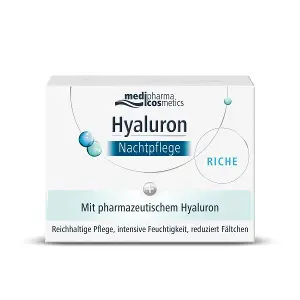 КРЕМ ДЛЯ ЛИЦА HYALURON RICHE НОЧНОЙ УХОД 50 МЛ КРЕМ ДЛЯ ЛИЦА HYALURON RICHE НОЧНОЙ УХОД 50 МЛ