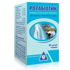 РОТАБИОТИК КАПС. №25 банка РОТАБИОТИК КАПС. №25 банка