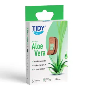 ПЛАСТЫРЬ TIDY МЕДИЦИНСКИЙ НА ТКАНЕВОЙ ОСНОВЕ АЛОЭ ВЕРА 72 ММ Х 25 ММ №10 ПЛАСТЫРЬ TIDY МЕДИЦИНСКИЙ НА ТКАНЕВОЙ ОСНОВЕ АЛОЭ ВЕРА 72 ММ Х 25 ММ №10
